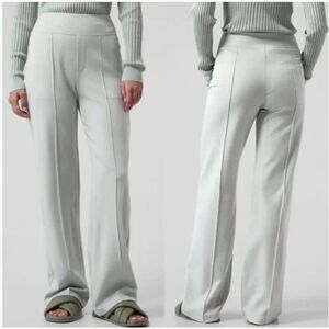 Athleta Eastbound Wide Leg Pant Coast Grey 6